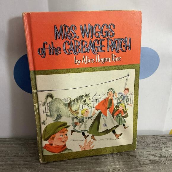 1962 MRS WIGGS OF THE CABBAGE PATCH by ALICE HEGAN RICE Whitman [Hardcover] - Picture 1 of 15